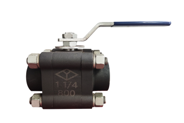 鍛鋼三片式球閥Q11F